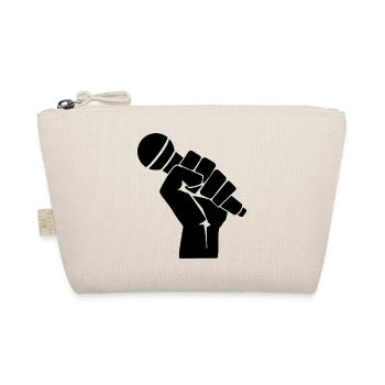 Fight for Music Freedom Rap - Organic Pouch - nature - Front