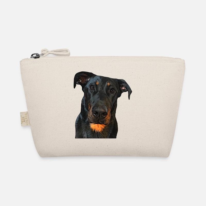 Blick auf den Beauceron - Bio-Täschchen - Natur