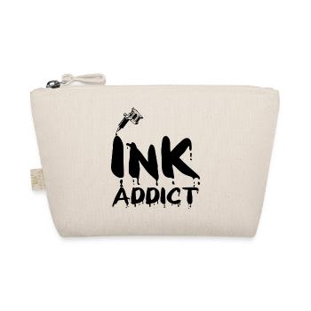 Tattoo / Tätowierung: Ink Addict - Bio-Täschchen - Natur - Vorne
