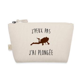 j'peux pas j'ai plongée - Trousse biologique - nature - Devant