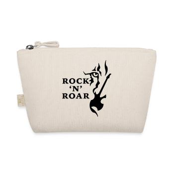 Rock & Roar (monochrome) - Organic Pouch - nature - Front