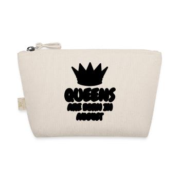 Queens are born in August - Organic Pouch - nature - Front