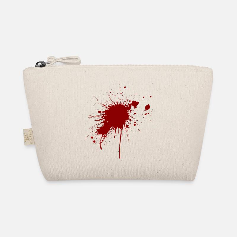 Spatter de sang d'une blessure par balle Trousse biologique