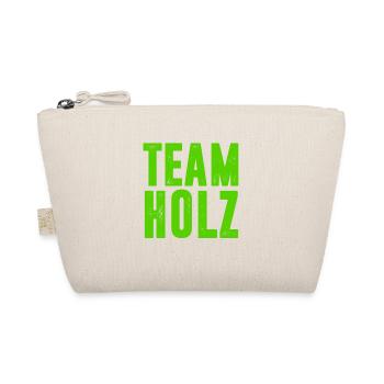 TEAM HOLZ / KETTENSÄGE / WALD / GESCHENK - Bio-Täschchen - Natur - Vorne