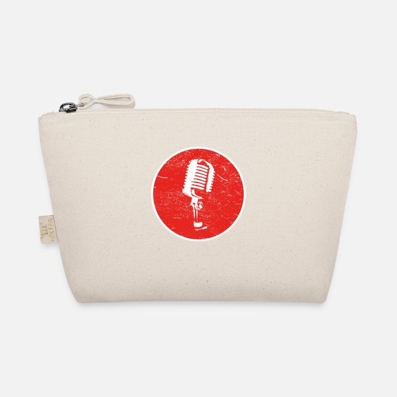 Gift MICROPHONE MIC - Organic Pouch - nature