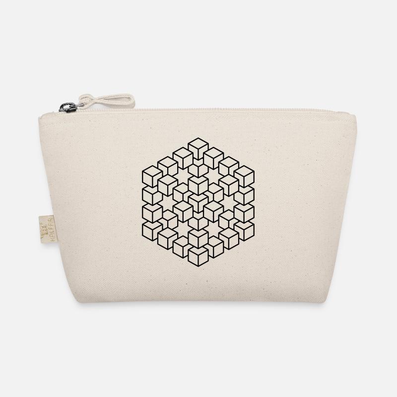 Figure impossible imagination géométrie cube Escher Trousse biologique