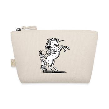 Einhorn - Einhorn - Bio-Täschchen - Natur - Vorne