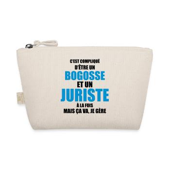 compliqué d'être un bogosse et un juriste - Trousse biologique - nature - Devant