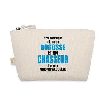 c'est compliqué d'être un bogosse et un chasseur - Trousse biologique - nature - Devant