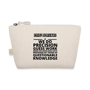 gift problem precision job CIVIL SERVANT - Organic Pouch - nature - Front