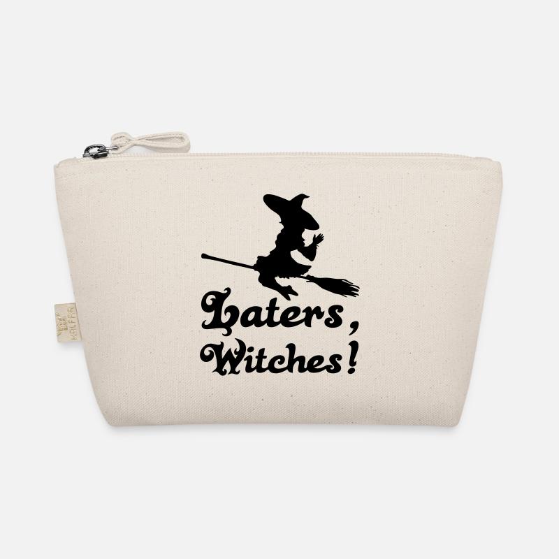 Halloween, Hexe, Fun, lustig, Spruch, Geschenk - Bio-Täschchen - Natur