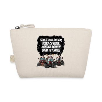 tshirt pain 3x marron - Trousse biologique - nature - Devant
