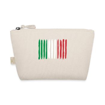 Roots heimat home love stolz Italien png - Bio-Täschchen - Natur - Vorne