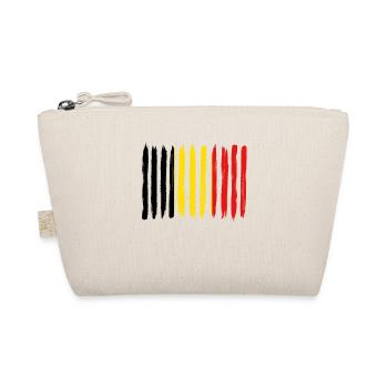 Roots heimat home love stolz Belgien png - Bio-Täschchen - Natur - Vorne