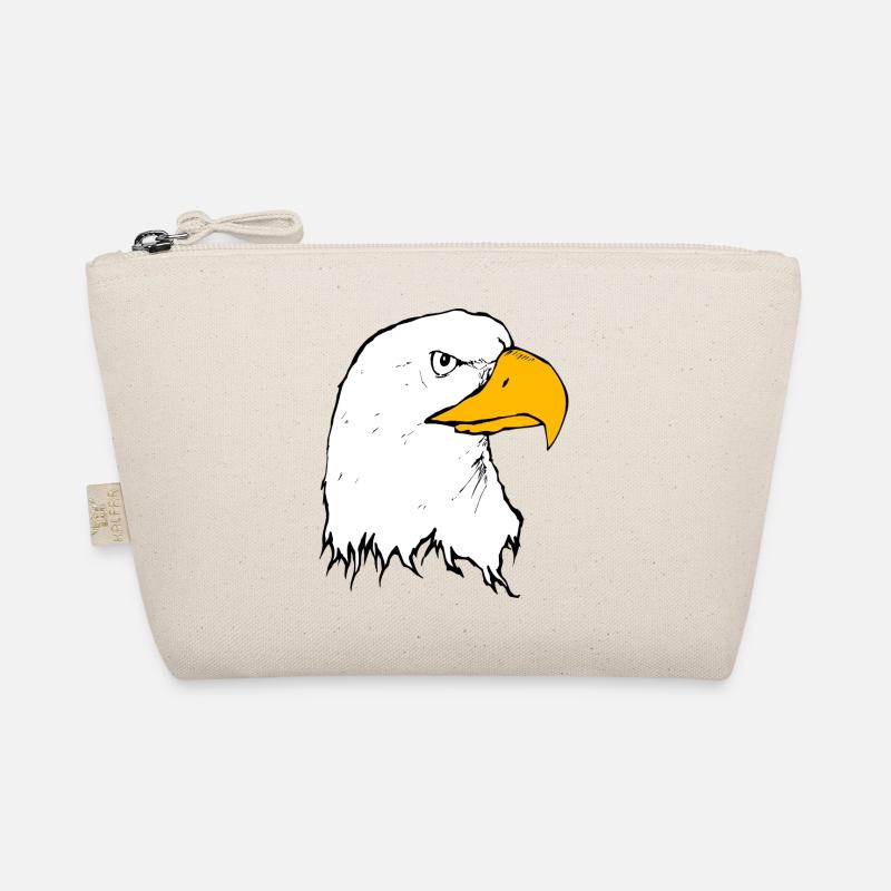 eagle eagle buzzard falcon habicht hawk falcon17 Organic Pouch