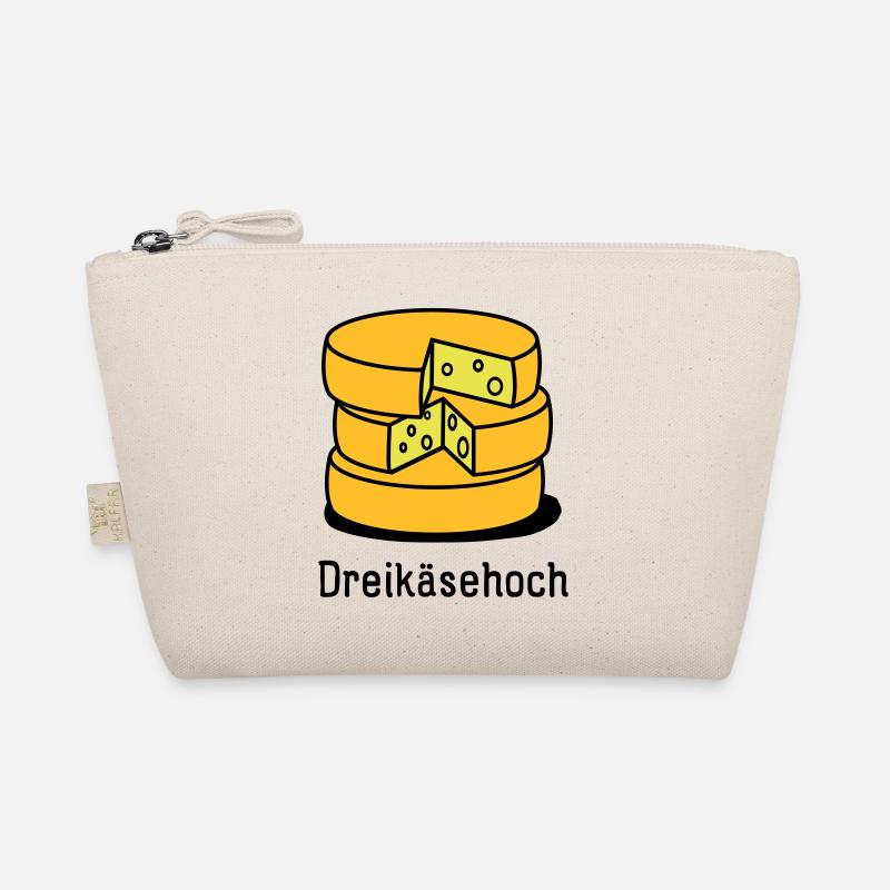 Dreikäsehoch – Die Wortspiel-Geschenkidee! - Bio-Täschchen - Natur