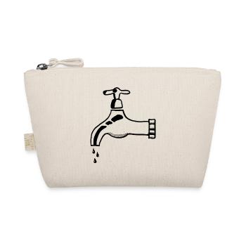 Klempner Wasserhahn - Bio-Täschchen - Natur - Vorne