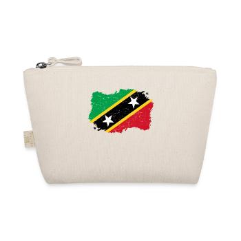 Roots roots Flag homeland Country St Kitts and Nev - Organic Pouch - nature - Front