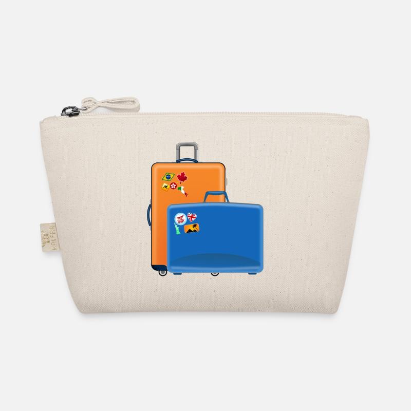 suitcase Organic Pouch