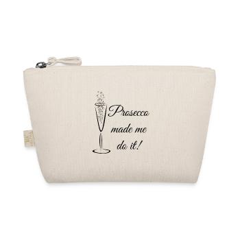Prosecco hat mich dazu gebracht - Bio-Täschchen - Natur - Vorne