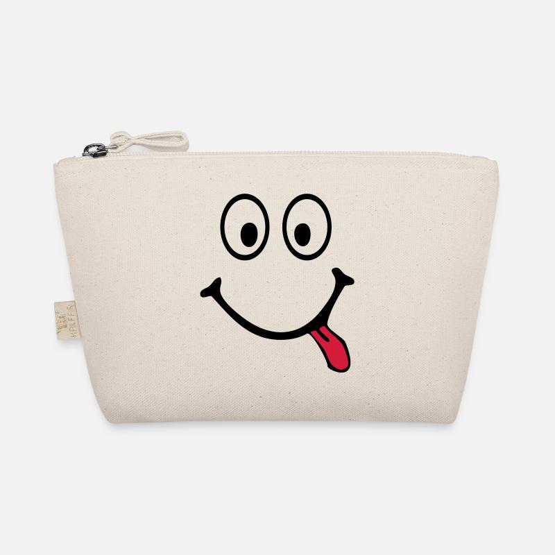 Smiley - Organic Pouch - nature