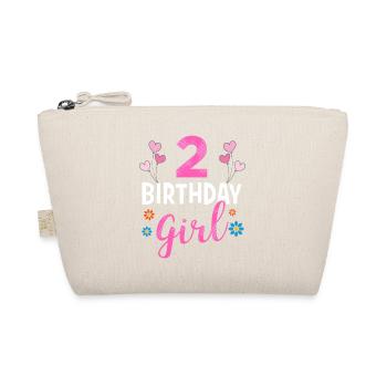 Fille d'anniversaire - 2 ans - Trousse biologique - nature - Devant