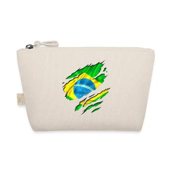 brazilien countries football - Bio-Täschchen - Natur - Vorne