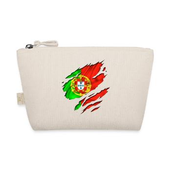fussball fußball land - Bio-Täschchen - Natur - Vorne