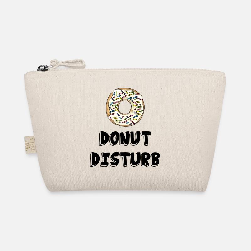 Donut disturb /Geschenk Idee Bio-Täschchen