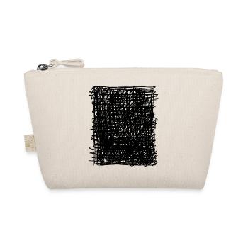 Black Square - Bio-Täschchen - Natur - Vorne