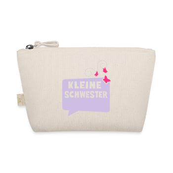 Little Sister - speech bubble - Organic Pouch - nature - Front