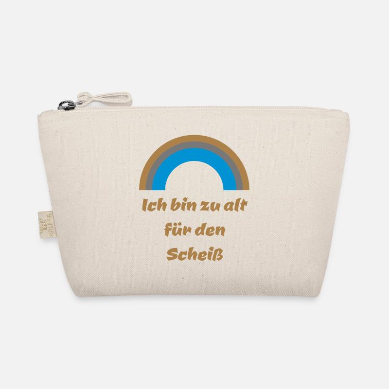 Rainbow too old motto shit funny gift idea Organic Pouch