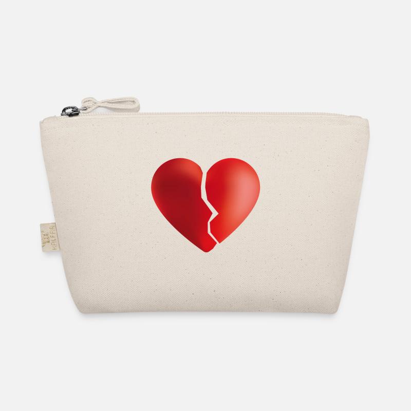 Broken heart Organic Pouch