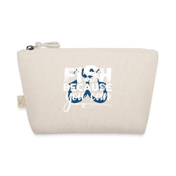 Ange design pêcheur à la ligne pêche cadeau de canne à pêche - Trousse biologique - nature - Devant