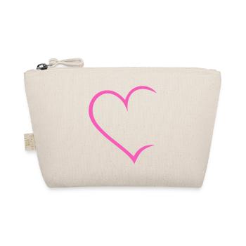 Cœur ouvert - Trousse biologique - nature - Devant