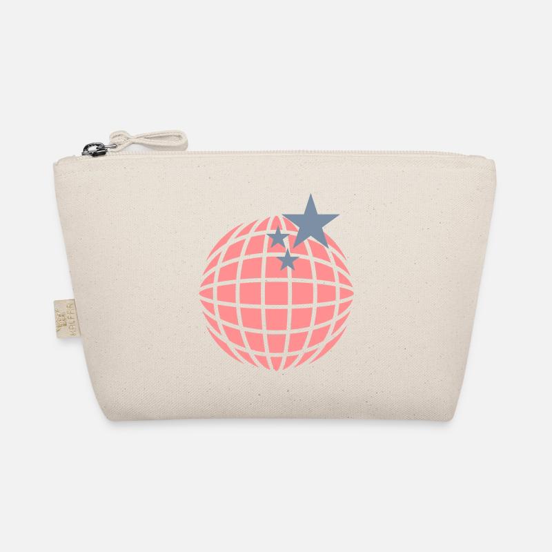 Disco-Kugel / disco globe (2c) Bio-Täschchen