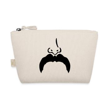 moustache mustache nez nose7 - Trousse biologique - nature - Devant