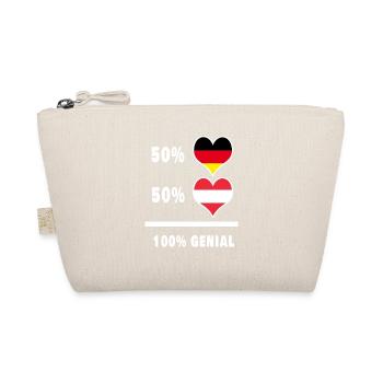 Deutschland und Österreich genial / Geschenk - Bio-Täschchen - Natur - Vorne