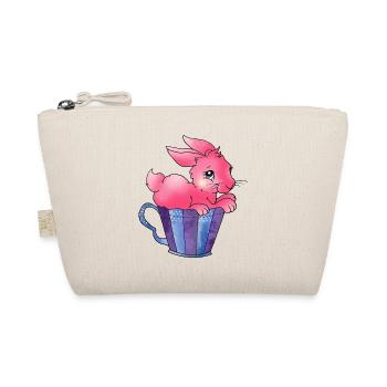 Spreadshirt Lapin de Pâques en cup2 - Trousse biologique - nature - Devant