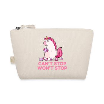 Can not Stop Will not Stop - Organic Pouch - nature - Front