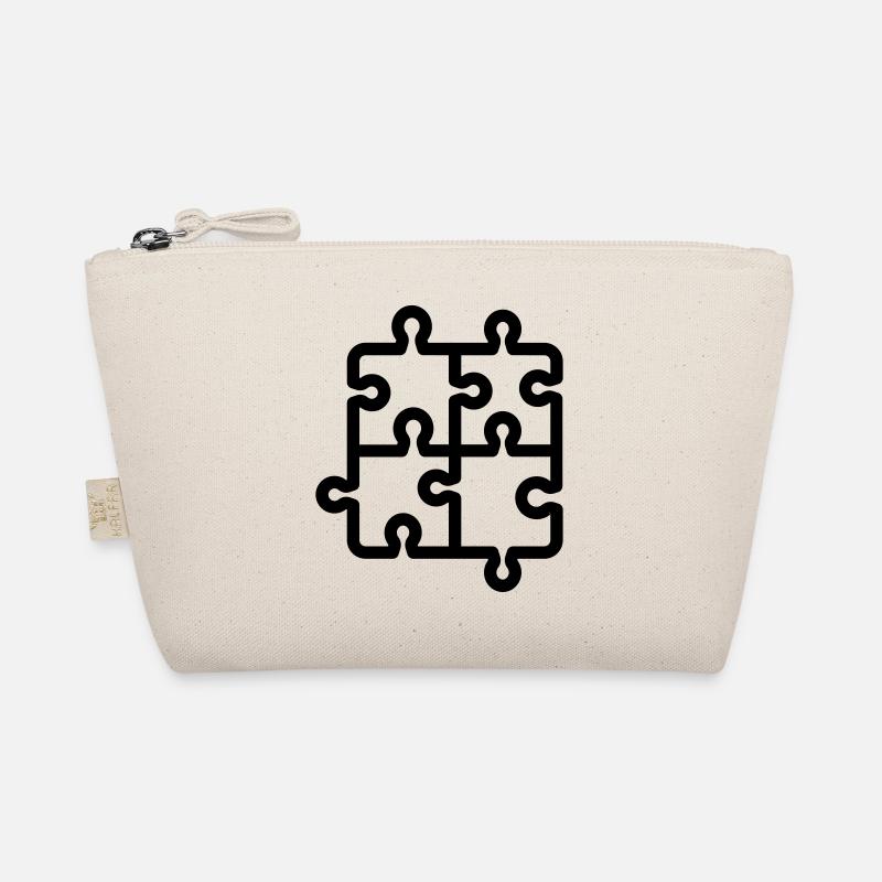 puzzle pieces Organic Pouch