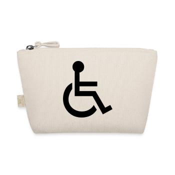 Handicapés symbole de fauteuil roulant - Trousse biologique - nature - Devant