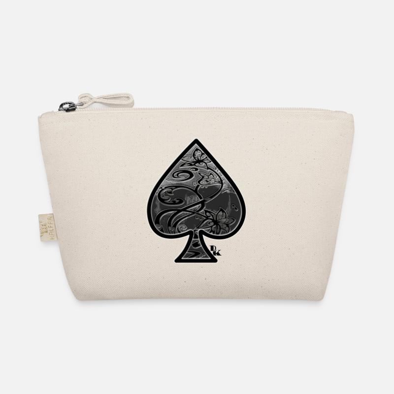 Ace of Spades von dk - Bio-Täschchen - Natur