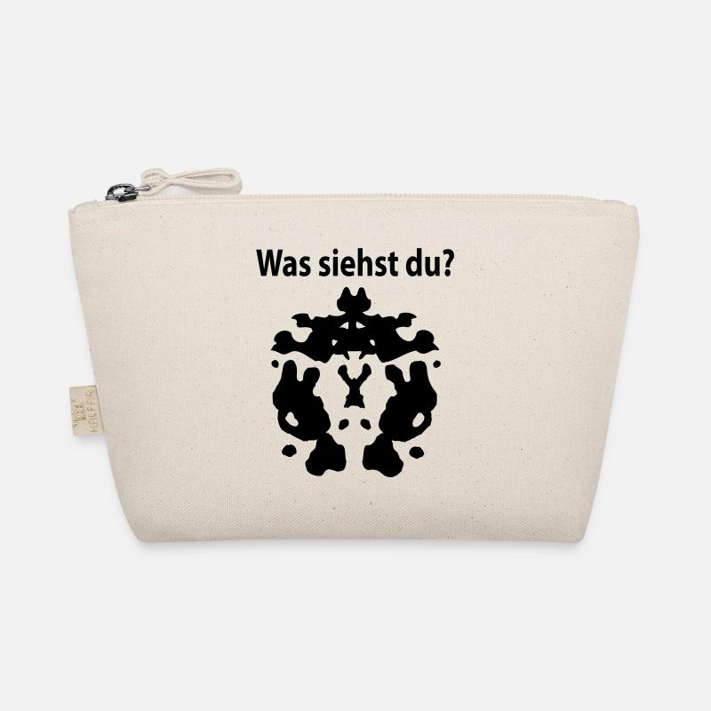 rorschach was siehst du - Bio-Täschchen - Natur