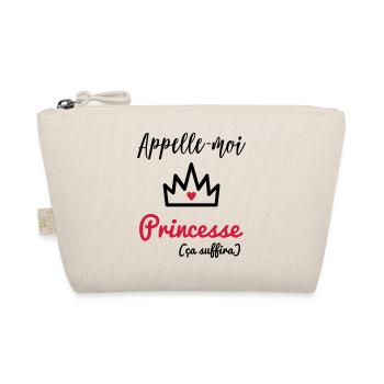 Appelle-moi princesse - Trousse biologique - nature - Devant