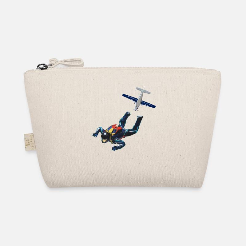 Skydiver - Bio-Täschchen - Natur