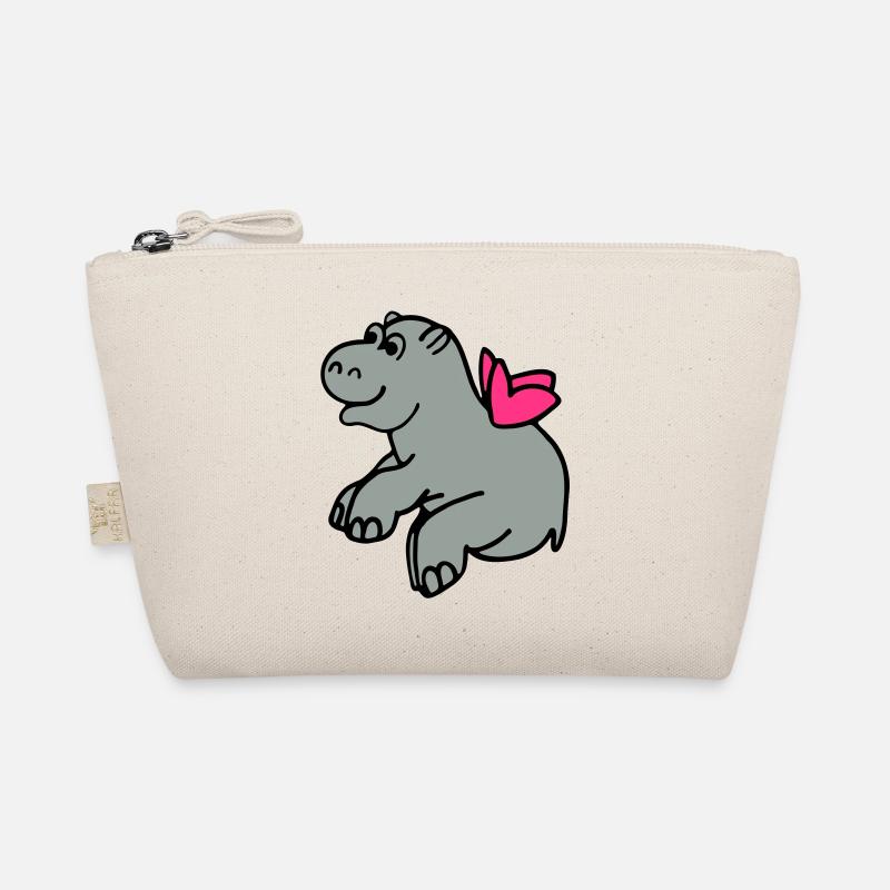 Fliegendes Nilpferd Bio-Täschchen