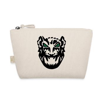 tiger_ear_vec_2 en - Organic Pouch - nature - Front
