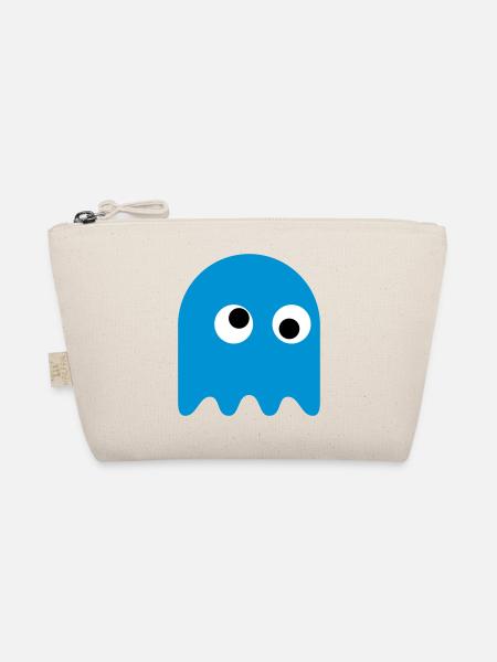 Game Classics Ghost - Bio-Täschchen - Natur - Vorne