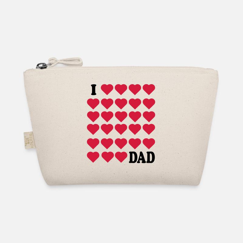 Ich liebe Papa Bio-Täschchen